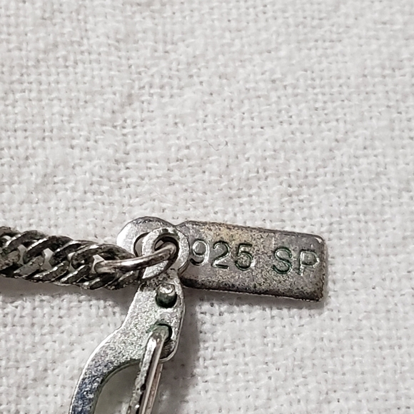 Beautiful Vintage Kenneth Cole Pendant Necklace and Bracelet Both 925 SP - Picture 10 of 10